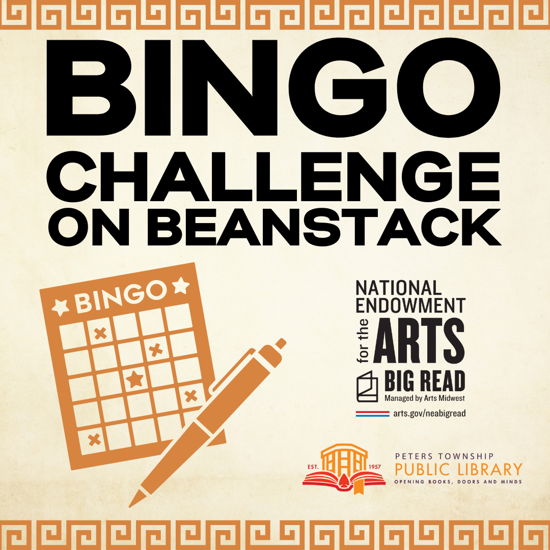 Bingo Reading Challenge April 1 May 11 Peters Township Public Library
